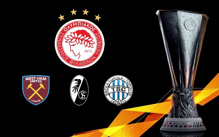 Europa League Ολυμπιακός αντίπαλοι