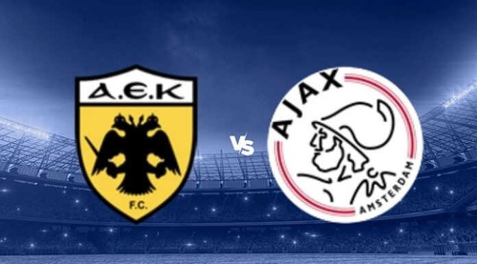 AEK - AJAX LIVE STREAMING ΑΕΚ - ΑΓΙΑΞ