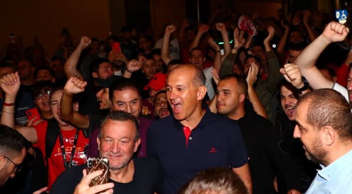 Γιώργος Αγγελόπουλος ΣΕΦ υποδοχή