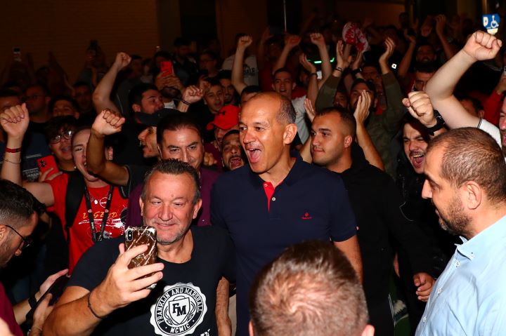 Γιώργος Αγγελόπουλος ΣΕΦ υποδοχή