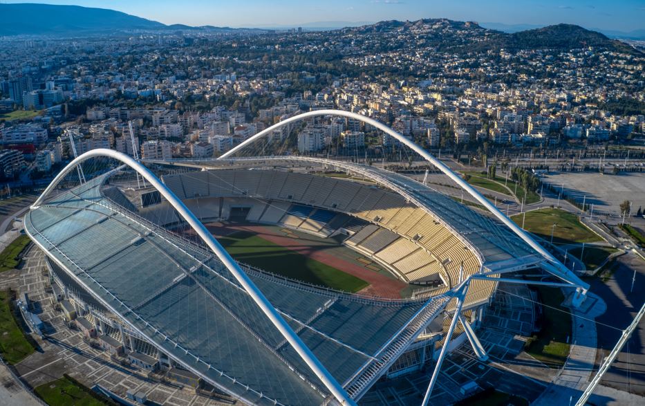 ΟΑΚΑ στέγαστρο Καλατράβα