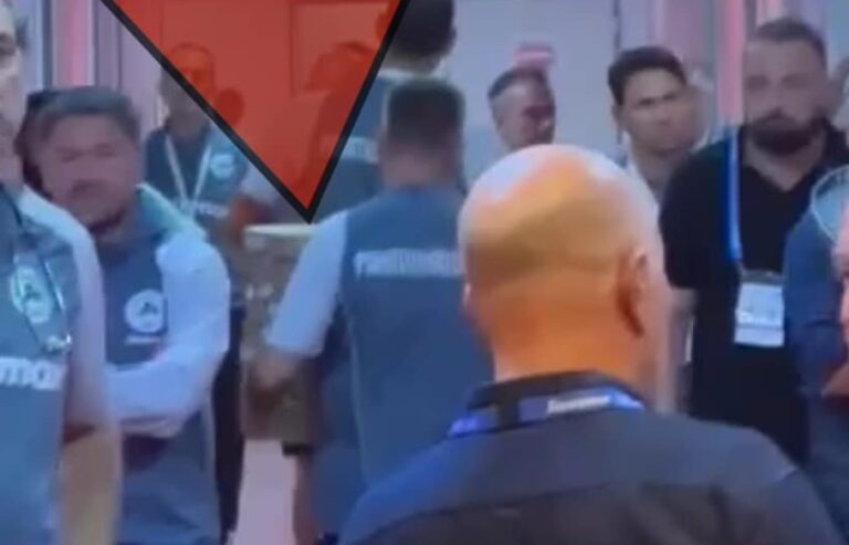 Ολυμπιακός - Παναθηναϊκός Χουάνκαρ διακοπή πίτσες