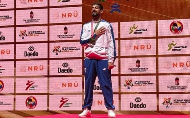 Στέφανος Ξένος καράτε Kumite παγκόσμιος πρωταθλητής