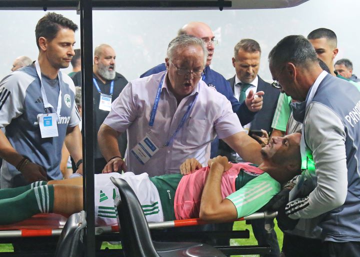 Χουάνκαρ Χρήστος Γώγος Ολυμπιακός - Παναθηναϊκός κροτίδα