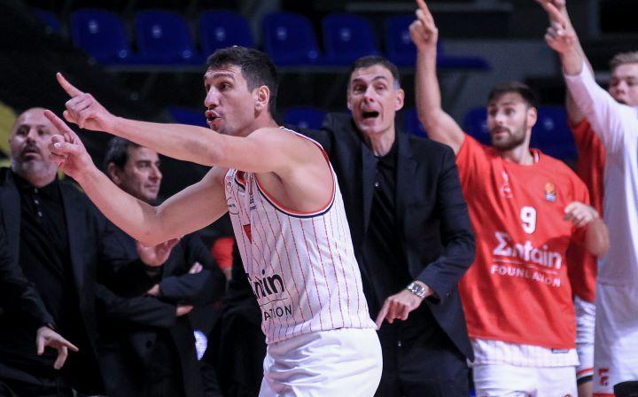 Λαρεντζάκης Μπαρτζώκας διαμαρτυρίες Μακάμπι - Ολυμπιακός