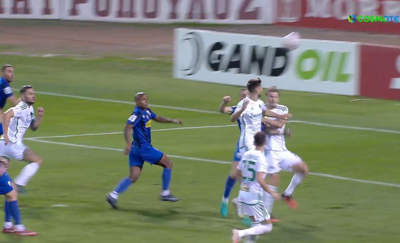 λαμία παναθηναϊκός πέναλτι Μανούχος