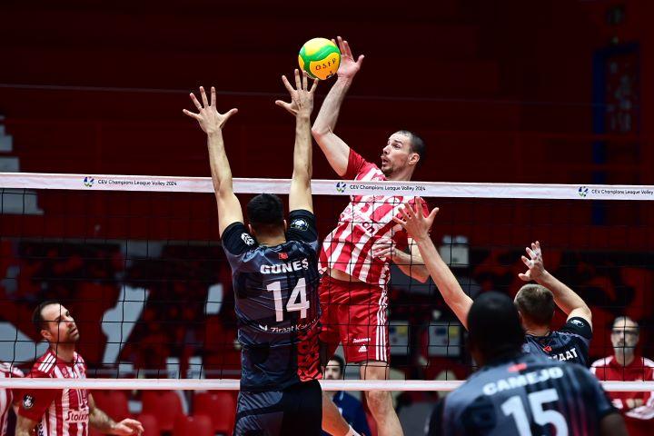 ολυμπιακός ζιράτ cev champions league