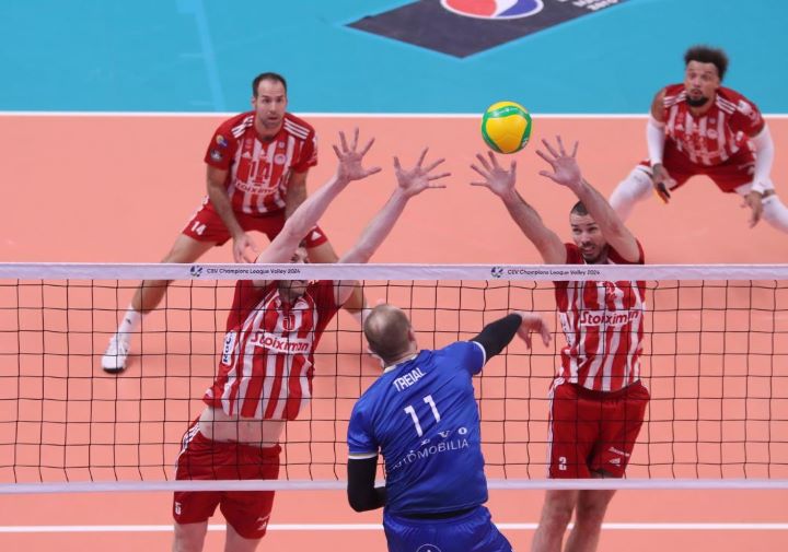 ροζελάρε - ολυμπιακός βόλεϊ