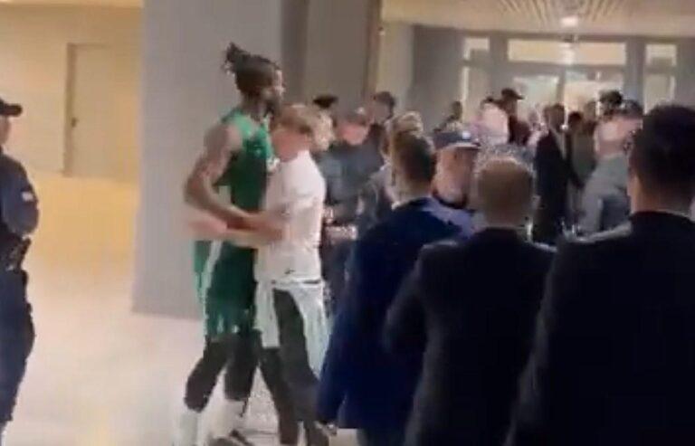 Ματίας Λεσόρ επεισόδιο ΟΑΚΑ Παναθηναϊκός - Μακάμπι