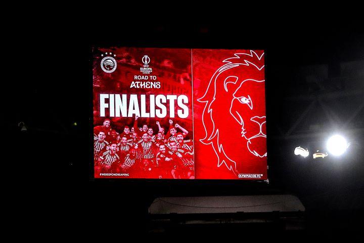 Ολυμπιακός - Άστον Βίλα 2-0 Finalists