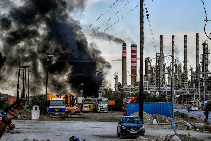 πυρκαγιά Motor Oil