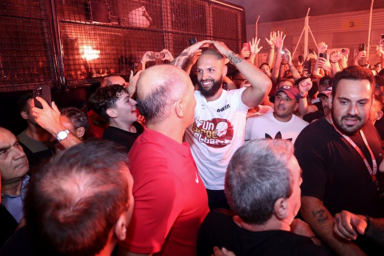 Εβάν Φουρνιέ Γιώργος Αγγελόπουλος υποδοχή Evan Fournier