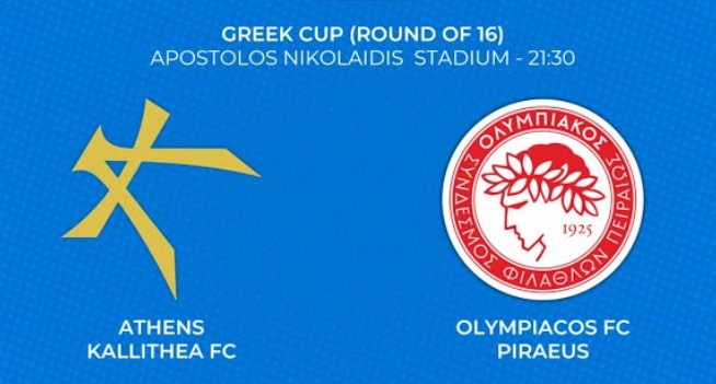 LIVE STREAMING ATHENS KALLITHEA - OLYMPIACOS