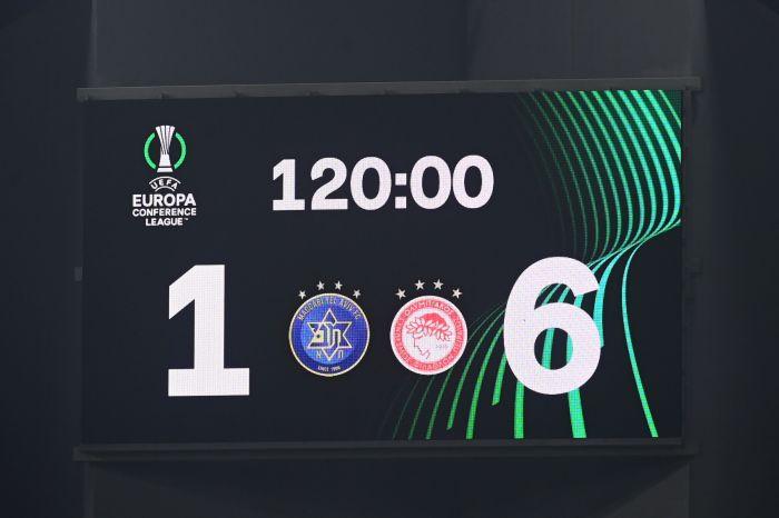 Μακάμπι - Ολυμπιακός 1-6