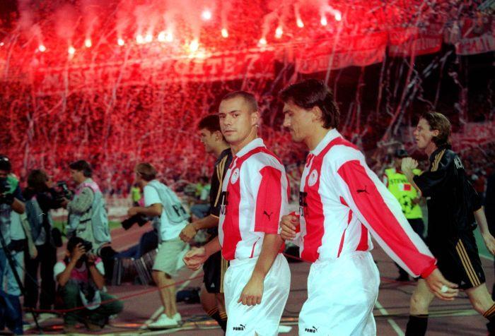 Στέλιος Γιαννακόπουλος Γιώργος Αμανατίδης Ολυμπιακός - Ρεάλ Μαδρίτης