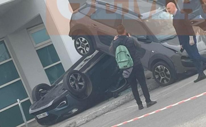 ΟΑΚΑ αυτοκίνητα σύγκρουση