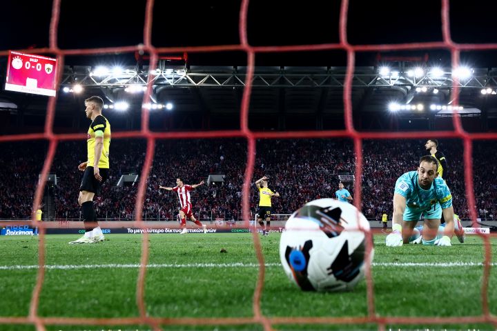 Ολυμπιακός - ΑΕΚ 1-0 φιέστα 2025