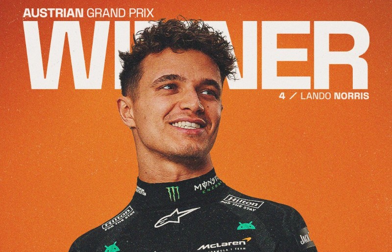 Λάντο Νόρις GP Αυστρίας McLaren