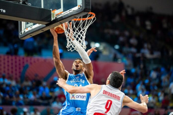 Γιάννης Αντετοκούνμπο Γεωργία - Ελλάδα Eurobasket 2025