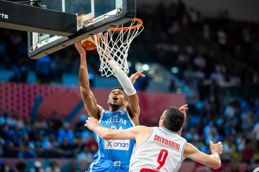 Γιάννης Αντετοκούνμπο Γεωργία - Ελλάδα Eurobasket 2025
