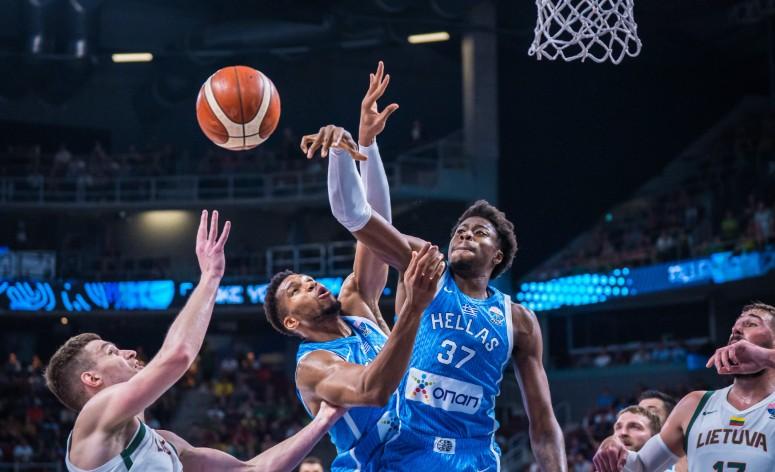 Γιάννης Αντετοκούνμπο Θανάσης Αντετοκούνμπο Λιθουανία - Ελλάδα