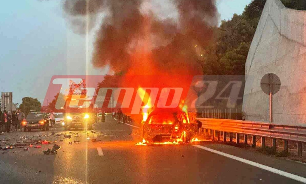 τροχαίο Παναγοπούλα Αχαΐα Ολυμπία Οδός