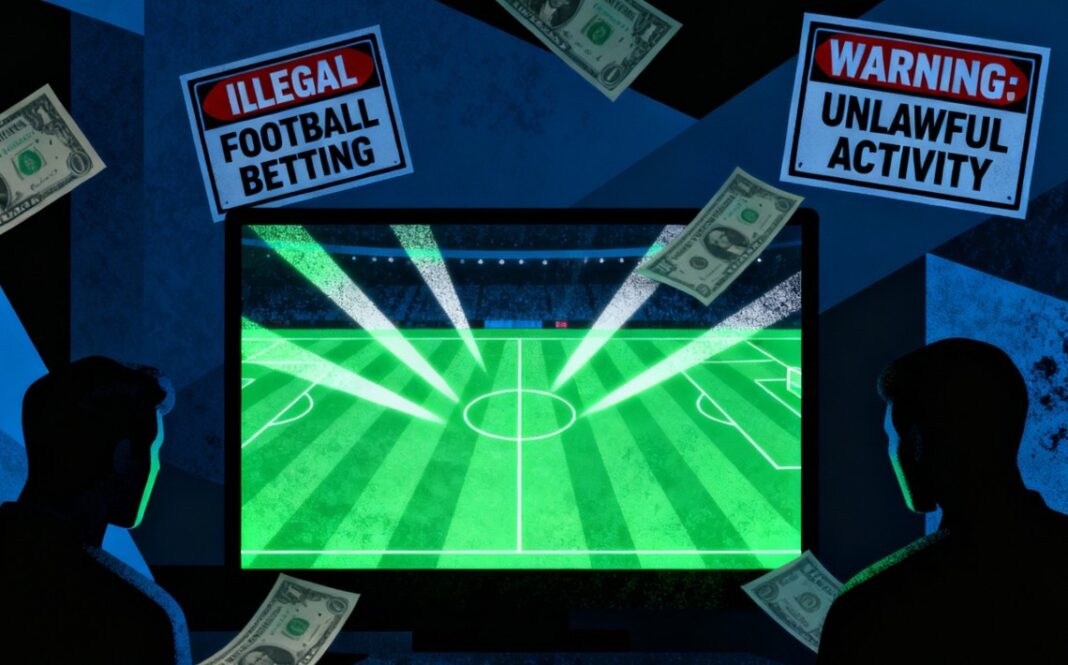 παράνομος στοιχηματισμός