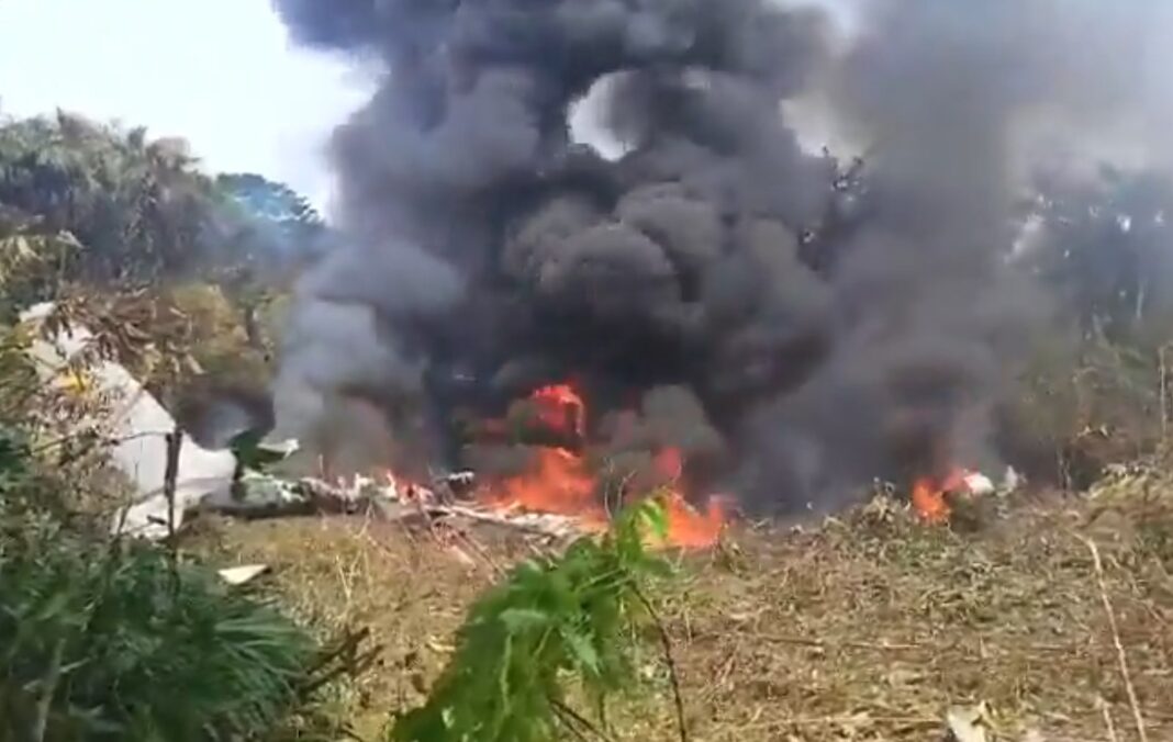 Κολομβία συντριβή αεροσκάφους c130