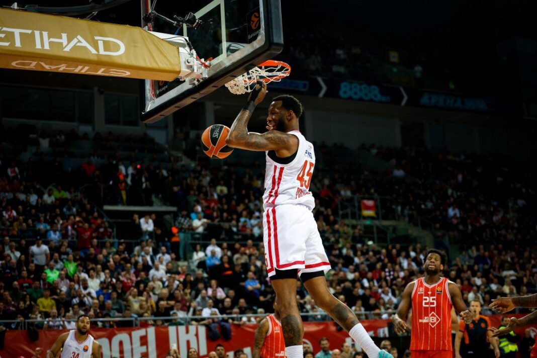 Donta Hall Hapoel Tel Aviv - Olympiacos Ντόντα Χολ