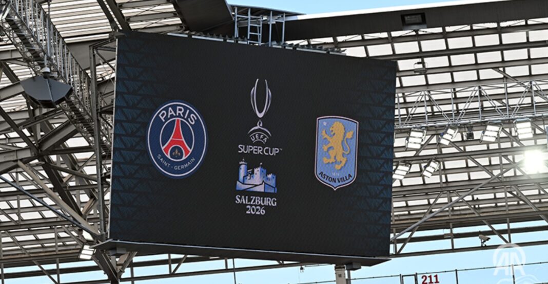 UEFA Super Cup Παρί Σεν Ζερμέν - Άστον Βίλα