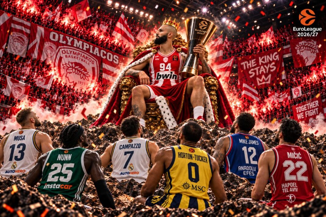 EuroLeague 2026/27: Ο Εβάν Φουρνιέ με το στέμμα και οι διεκδικητές του τίτλου