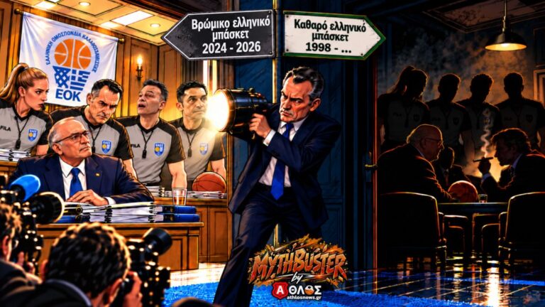 Mythbuster by ΑΘΛΟΣ Βρούτσης Ελληνικό μπάσκετ